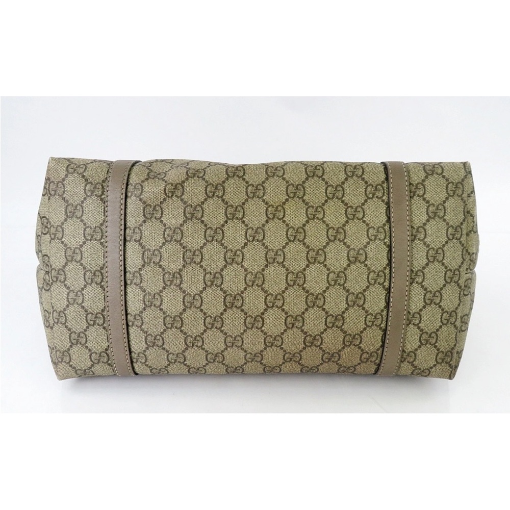 Gucci Brown Monogram Tote - Picture 5 of 14